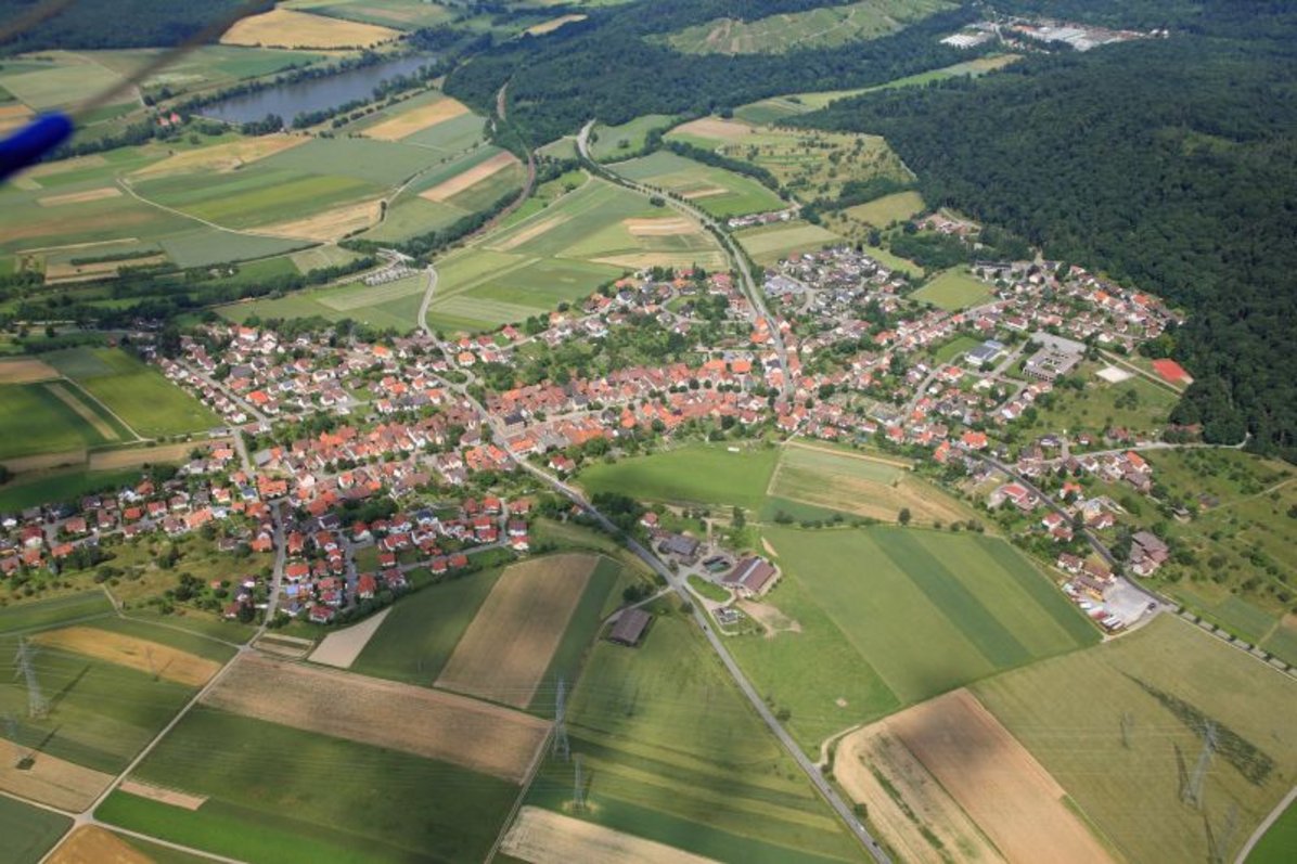Luftbild Ölbronn